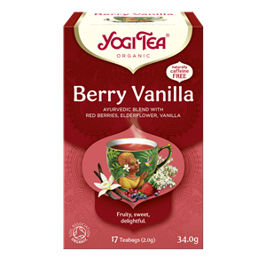 HERBATKA CZERWONE OWOCE - WANILIA (BERRY VANILLA) BIO (17 x 2 g) 34 g - YOGI TEA