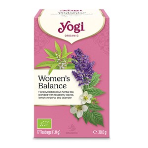 HERBATKA DLA KOBIET - RÓWNOWAGA (WOMEN'S BALANCE) BIO (17 x 1,8 g) 30,6 g - YOGI