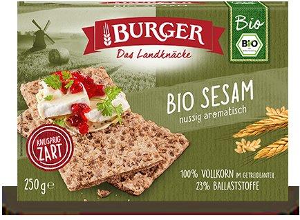 Pieczywo chrupkie błonnikowe żytnie razowe z sezamem bio 250 g