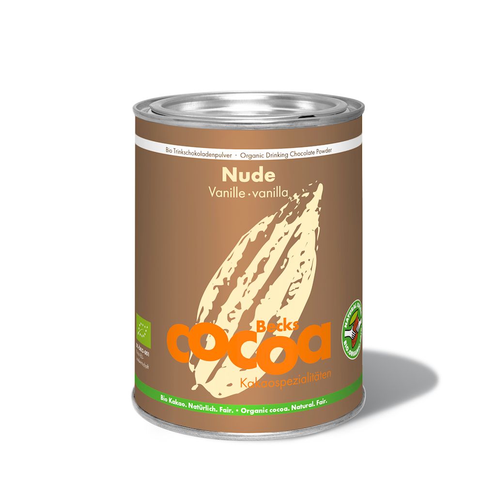 Czekolada do picia o smaku waniliowym bezglutenowa bio 250 g