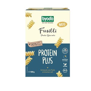 MAKARON PROTEINOWY (SEMOLINOWY Z DYNIĄ) ŚWIDERKI BIO 400 g - BYODO