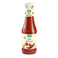 KETCHUP PIKANTNY BEZGLUTENOWY BIO 500 ml - BYODO