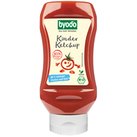 KETCHUP DLA DZIECI BEZGLUTENOWY BIO 300 ml - BYODO