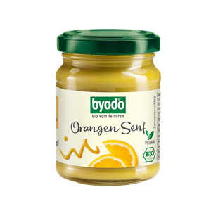 SOS MUSZTARDOWO - POMARAŃCZOWY BEZGLUTENOWY BIO 125 ml - BYODO