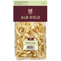 MAKARON (ORKISZOWY JAJECZNY) WSTĄŻKI BIO 250 g - ALB-GOLD