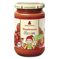 SOS POMIDOROWY DLA DZIECI BEZGLUTENOWY BIO 340 ml - ZWERGENWIESE