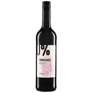 WINO BEZALKOHOLOWE MERLOT CZERWONE SŁODKIE BIO 750 ml - VINNOCENCE