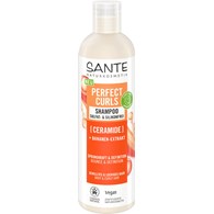 SZAMPON DO WŁOSÓW FALOWANYCH I KRĘCONYCH Z CERAMIDAMI I EKSTRAKTEM Z BANANA ECO 250 ml - SANTE