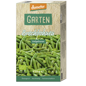 FASOLKA SZPARAGOWA MROŻONA DEMETER BIO 450 g - GARTEN