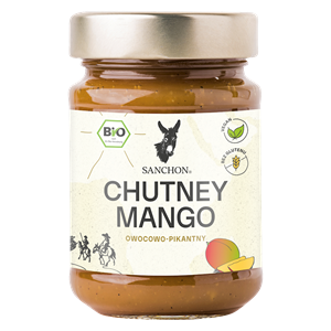 SOS MANGO CHUTNEY BEZGLUTENOWY BIO 200 g - SANCHON