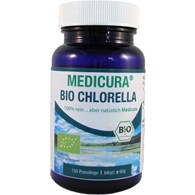 CHLORELLA BIO (400 mg) 150 TABLETEK - MEDICURA