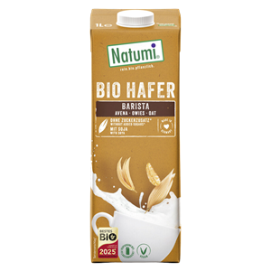 NAPÓJ OWSIANO - SOJOWY BARISTA BEZ DODATKU CUKRÓW BIO 1 L - NATUMI