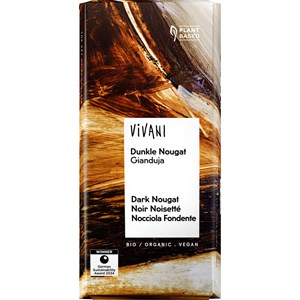 CZEKOLADA GORZKA NUGATOWA BIO 80 g - VIVANI