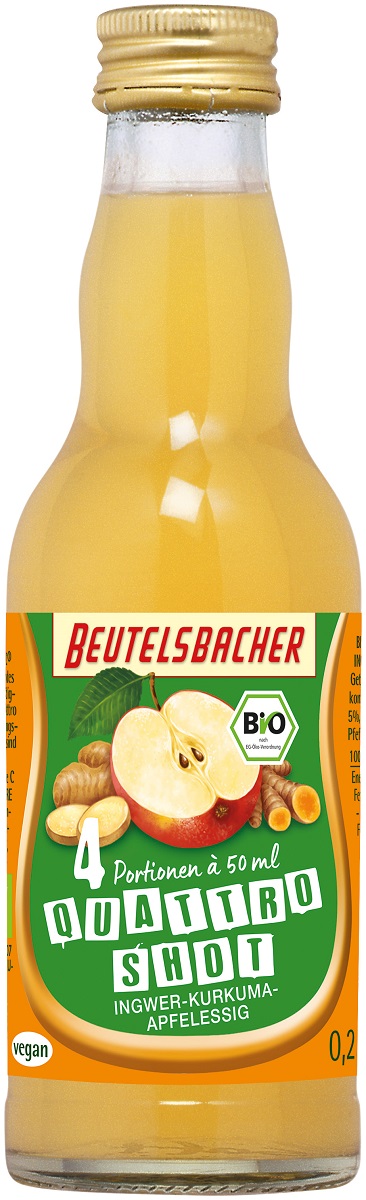 Shot na odporność imbir - kurkuma bio 200 ml