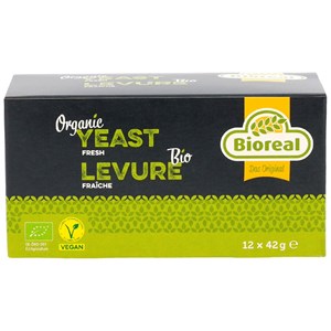 DROŻDŻE ŚWIEŻE BIO 42 g - BIOREAL