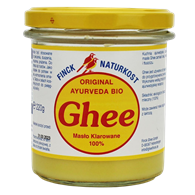 MASŁO KLAROWANE GHEE BIO 220 g (242 ml) - FINCK AYURVEDA