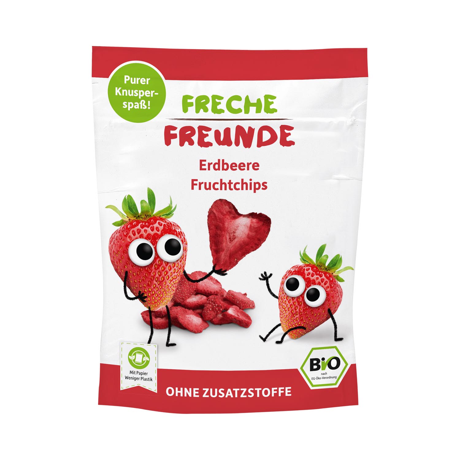 Truskawki liofilizowane dla dzieci bezglutenowe bio 12 g