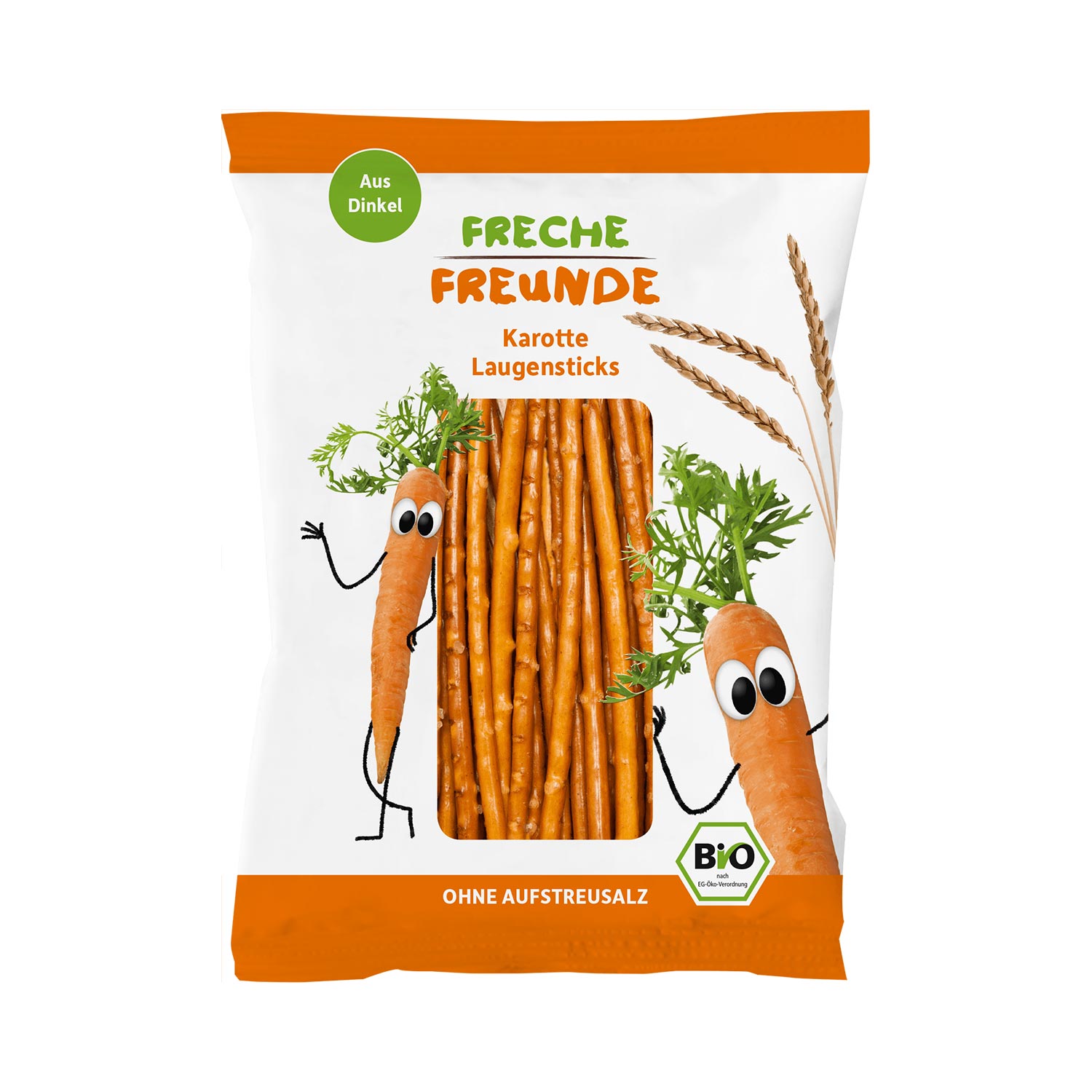 Paluszki orkiszowe z marchewką dla dzieci bio 75 g
