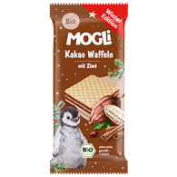 WAFELKI Z KREMEM KAKAOWO - CYNAMONOWYM BIO 15 g - MOGLI (PRODUKT SEZONOWY)