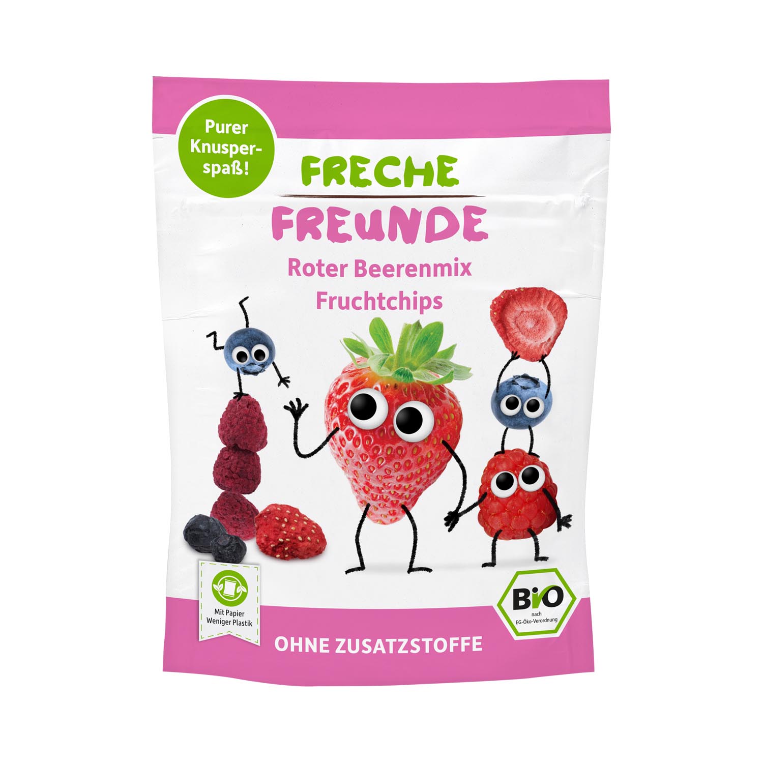 Owoce jagodowe liofilizowane dla dzieci bezglutenowe bio 10 g