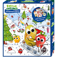 KALENDARZ ADWENTOWY - PRZEKĄSKI BIO 791 g - FRECHE FREUNDE (PRODUKT SEZONOWY)