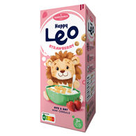KÓŁKA ZBOŻOWE TRUSKAWKOWE DLA DZIECI 150 g - NORDCRUNCH (HAPPY LEO)