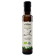 OLEJ KONOPNY TŁOCZONY NA ZIMNO OMEGA-3 BIO 250 ml - EKKO