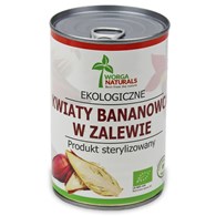 KWIATY BANANOWCA (BANANA BLOSSOM) W ZALEWIE BIO 400 g (220 g) (PUSZKA) - WORGA NATURALS