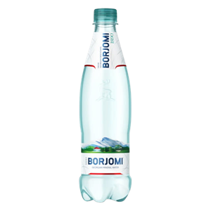 NATURALNA WODA MINERALNA GAZOWANA 500 ml - BORJOMI