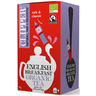 HERBATA CZARNA ENGLISH BREAKFAST FAIR TRADE BIO (20 x 2,2 g) 44 g - CLIPPER