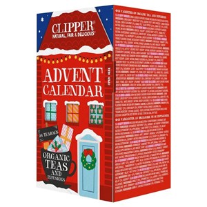 KALENDARZ ADWENTOWY (HERBATKI I HERBATY) BIO (24 szt.) 45 g - CLIPPER (PRODUKT SEZONOWY)