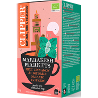 HERBATKA Z MIĘTĄ, CYNAMONEM I LUKRECJĄ (MARRAKESH MARKETS) BIO (20 x 1,75 g) 35 g - CLIPPER