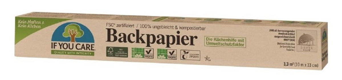 Papier do pieczenia kompostowalny niebielony w rolce 10 m