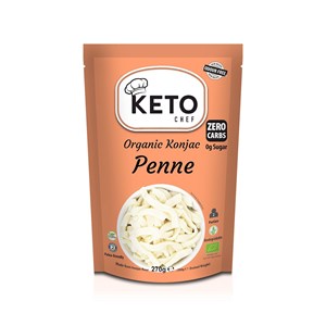 MAKARON (KONJAC) PENNE BEZGLUTENOWY BIO 270 g (200 g) - KETO CHEF (BETTER THAN FOODS)