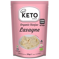 MAKARON (KONJAC) LASAGNE BEZGLUTENOWY BIO 270 g (200 g) - KETO CHEF (BETTER THAN FOODS)