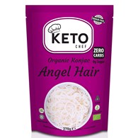 MAKARON (KONJAC) ANGEL HAIR BEZGLUTENOWY BIO 270 g (200 g) - KETO CHEF (BETTER THAN FOODS)