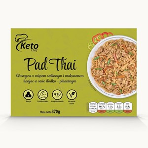 DANIE GOTOWE KONJAC - PAD THAI 370 g - KETO CHEF