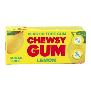 GUMA DO ŻUCIA Z KSYLITOLEM O SMAKU CYTRYNOWYM (10 szt.) 15 g  - CHEWSY