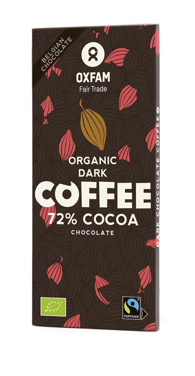Czekolada gorzka z ziarnami kawy fair trade bio 100 g