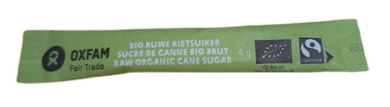 Cukier trzcinowy jasny w saszetkach fair trade bio (1000 x 4 g) 4000 g
