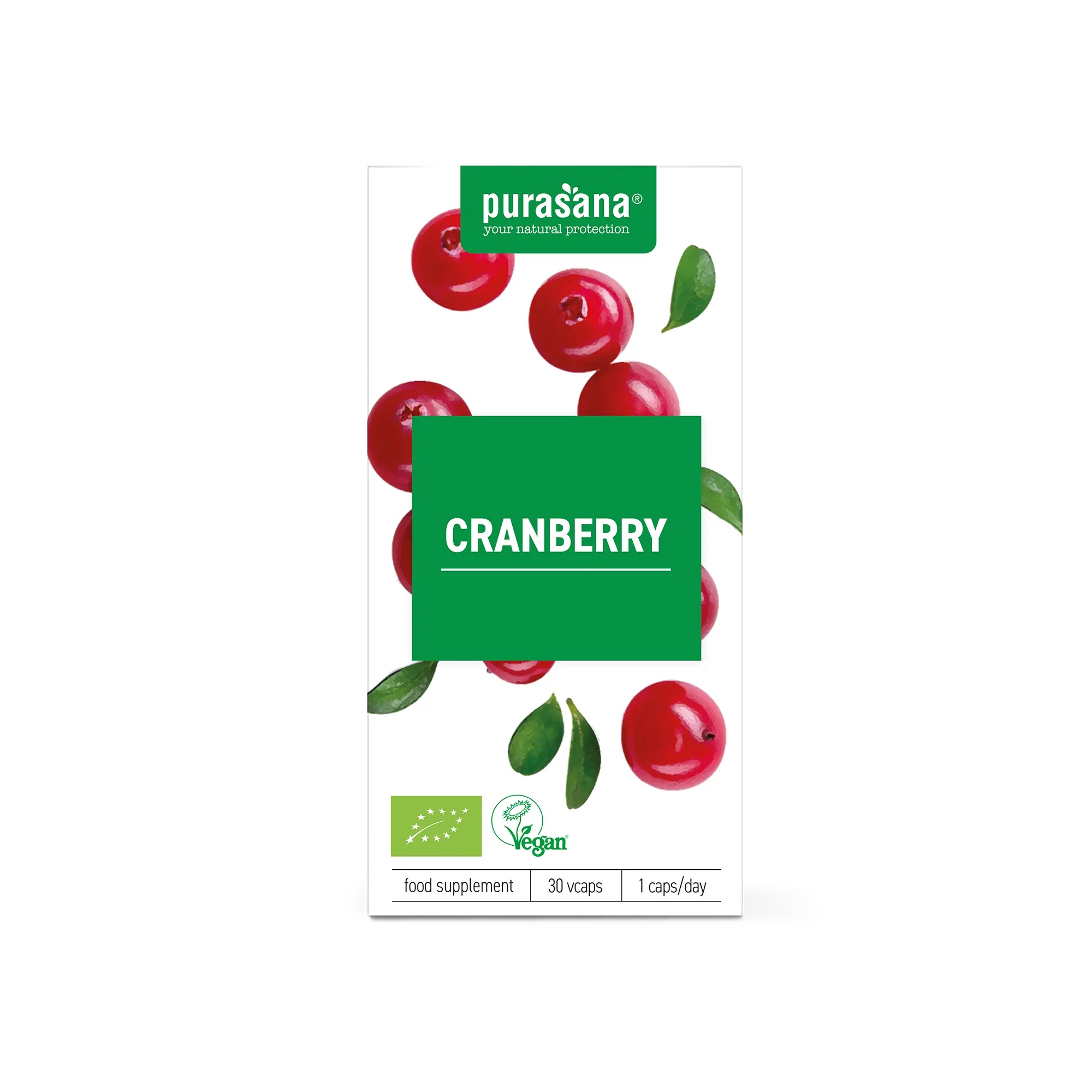 Żurawina bio (360 mg) 30 kapsułek