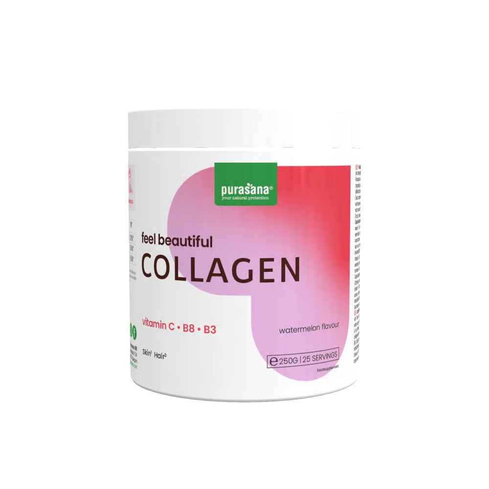 Kolagen o smaku arbuzowym feel beautiful bezglutenowy 250 g
