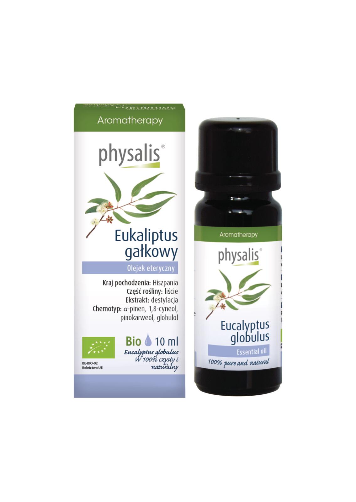 Olejek eteryczny eukaliptus gałkowy bio 10 ml
