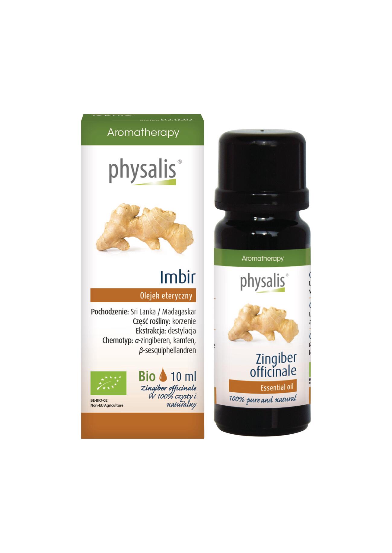 Olejek eteryczny imbir bio 10 ml