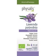 OLEJEK ETERYCZNY LAWENDA POŚREDNIA BIO 10 ml - PHYSALIS