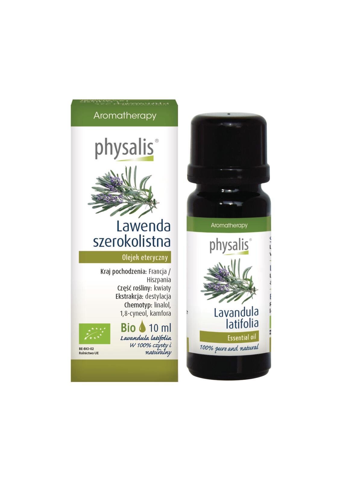 Olejek eteryczny lawenda szerokolistna bio 10 ml