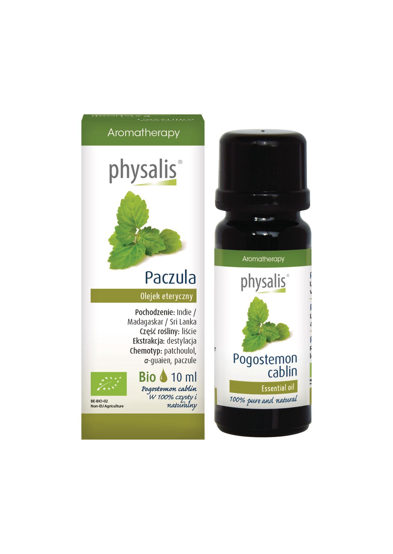 Olejek eteryczny paczula bio 10 ml