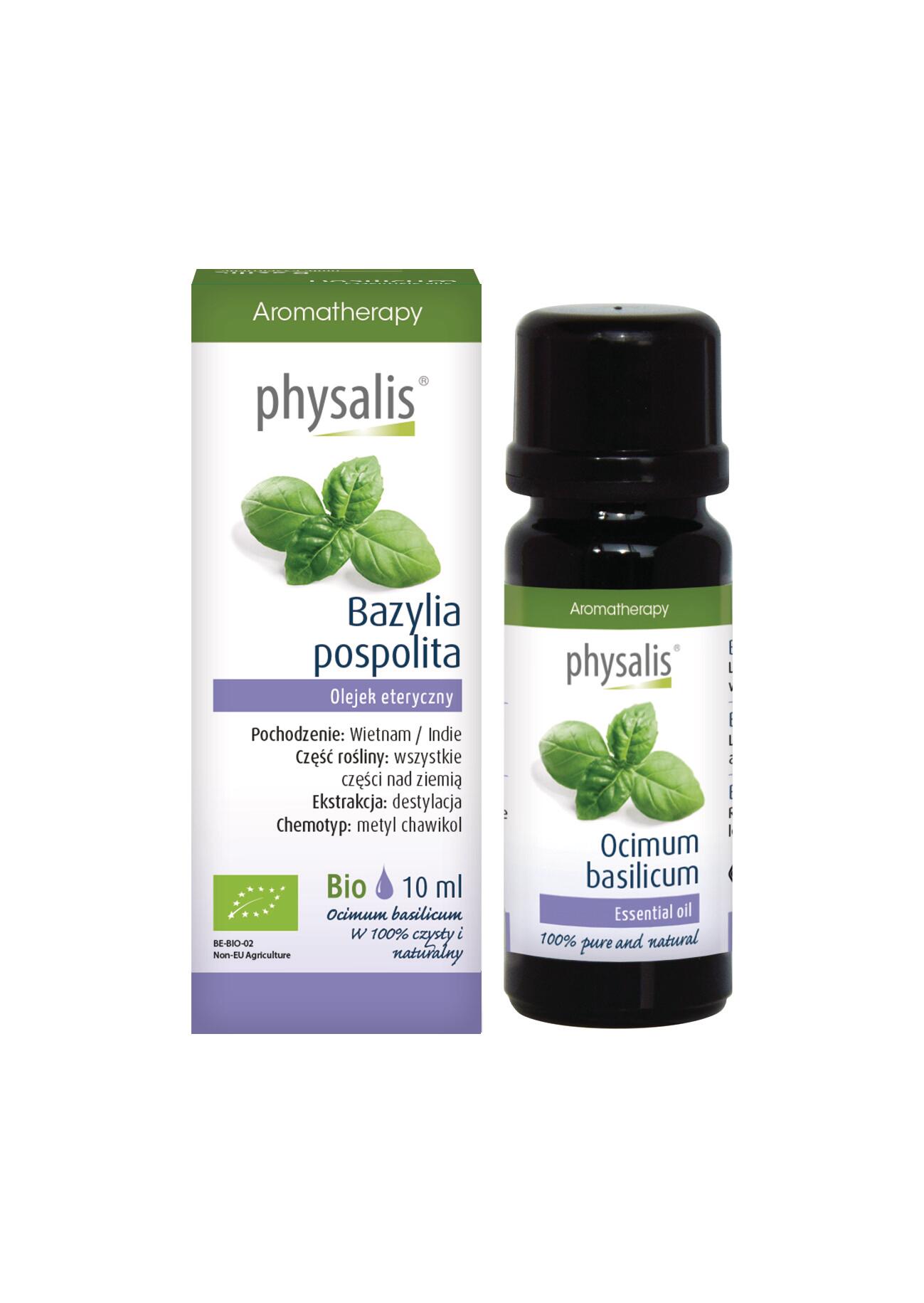 Olejek eteryczny bazylia pospolita bio 10 ml