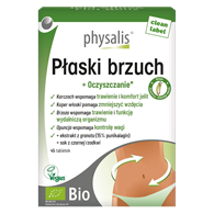 TABLETKI NA PŁASKI BRZUCH BIO 45 szt. - PHYSALIS
