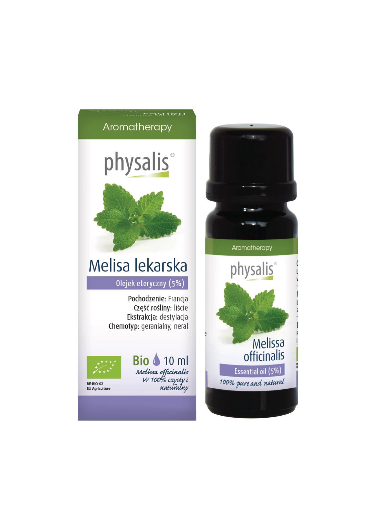 Olejek eteryczny melisa lekarska bio 10 ml